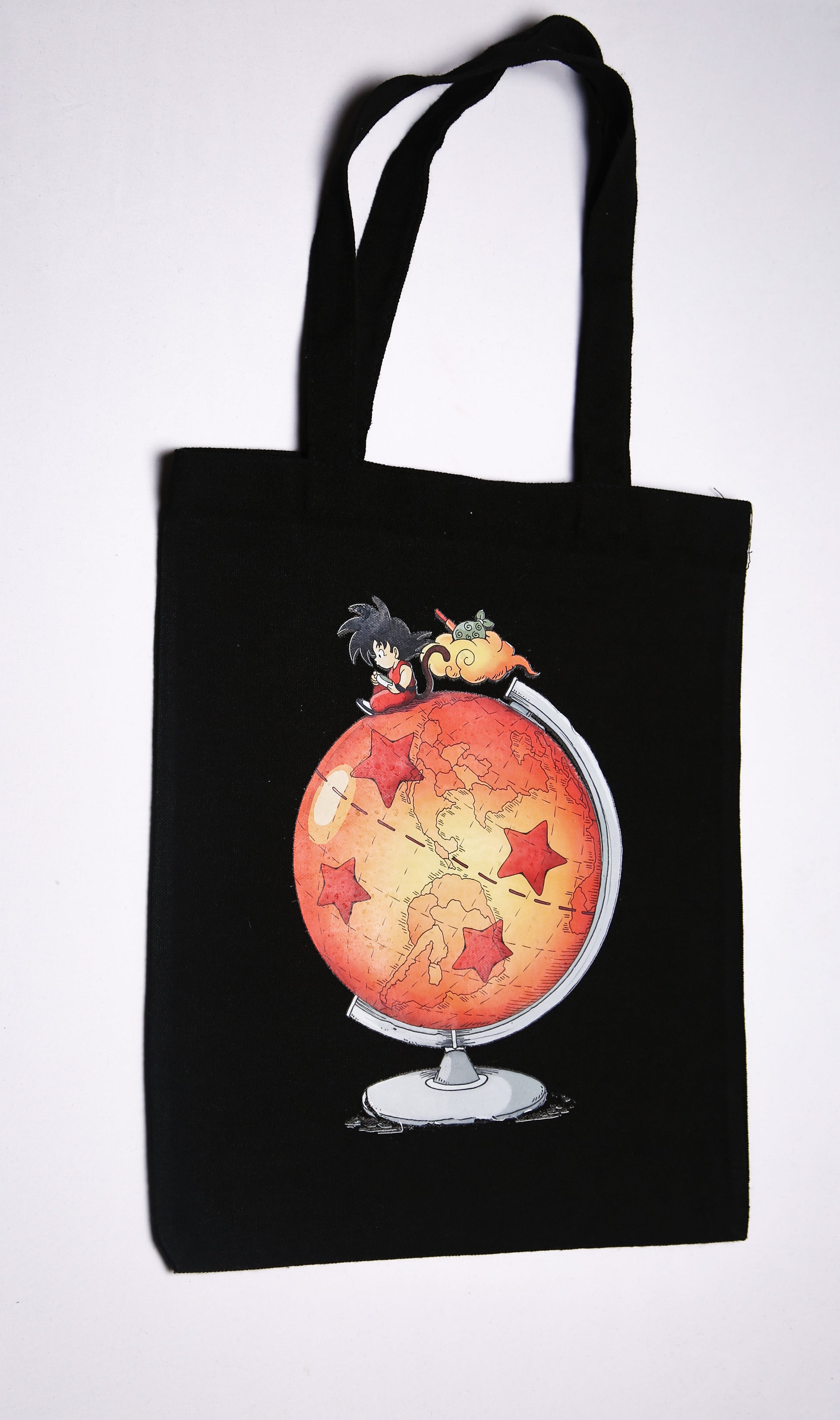 Black - Goku - Dragon ball - tote bag