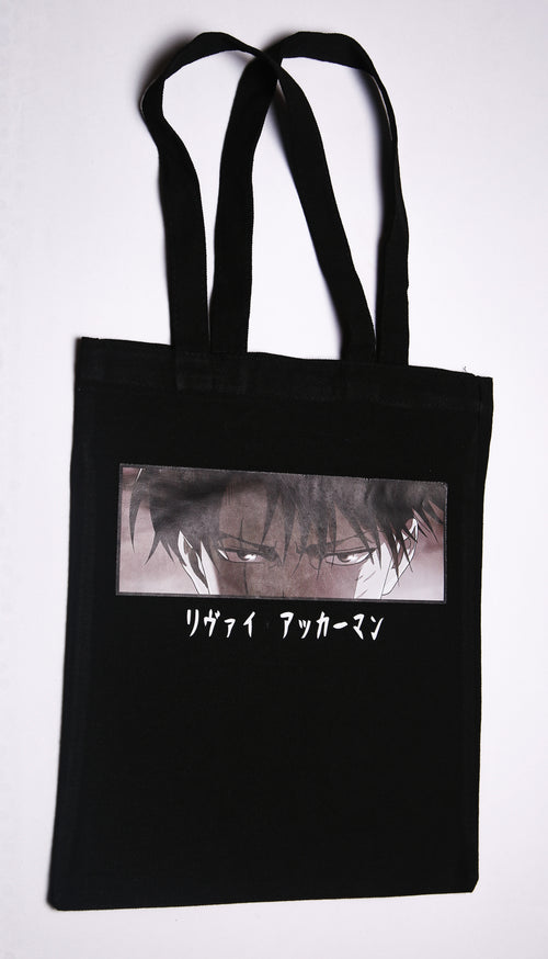 Black - AOT (Levi) - Tote bag