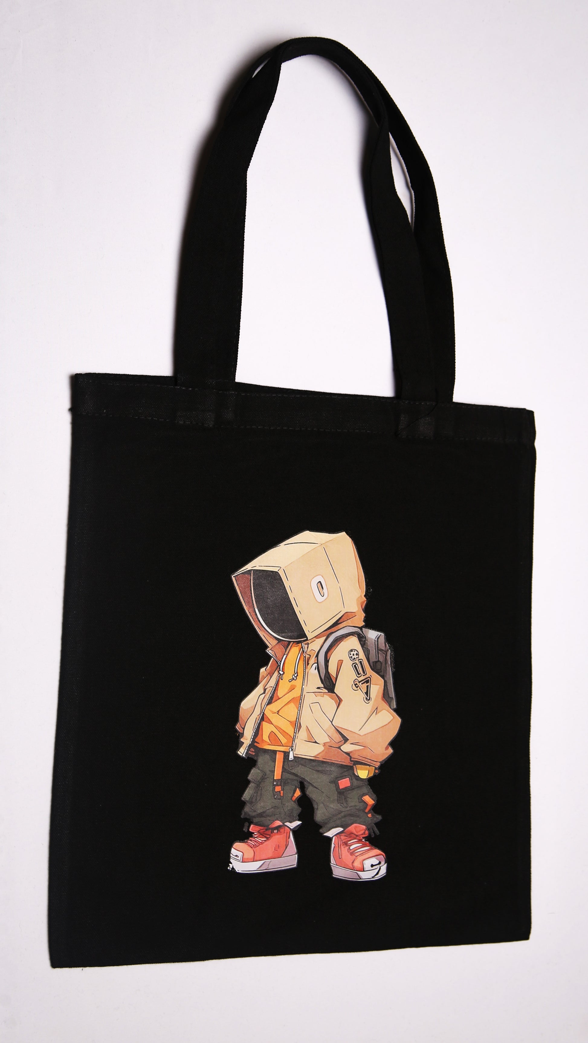 Black - Streetwear design  - tote bag