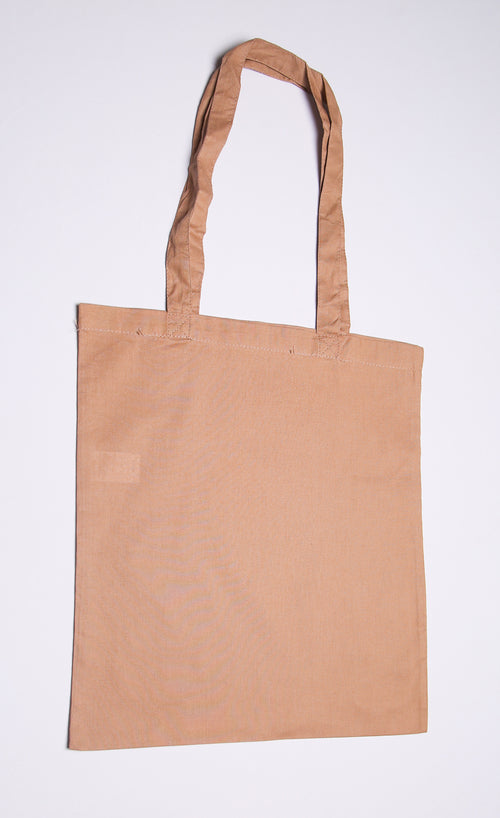 Beige Tote bag - with African lady design