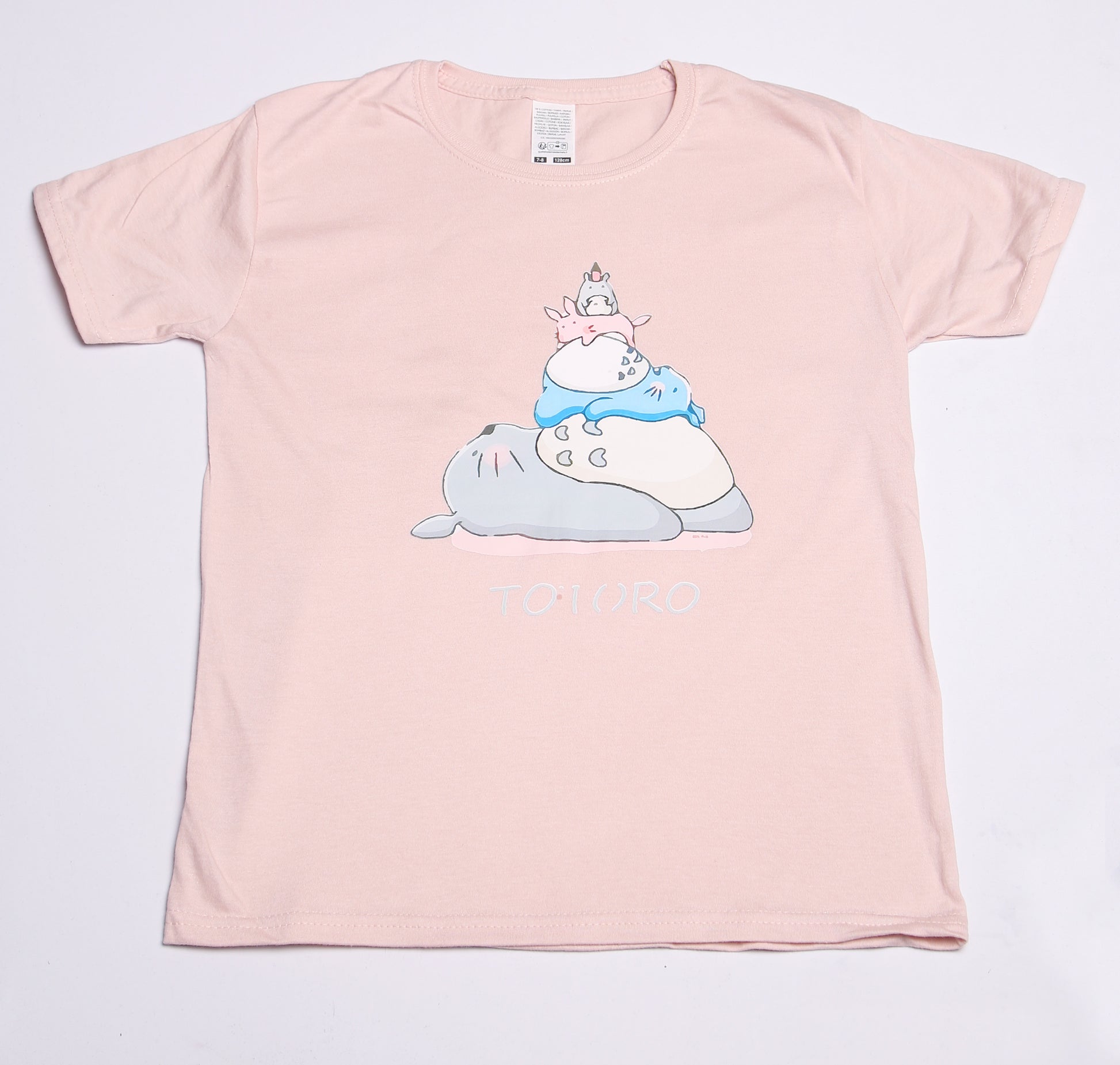 Brand New - Anime Girl - Pink T-Shirt - Age 7/8