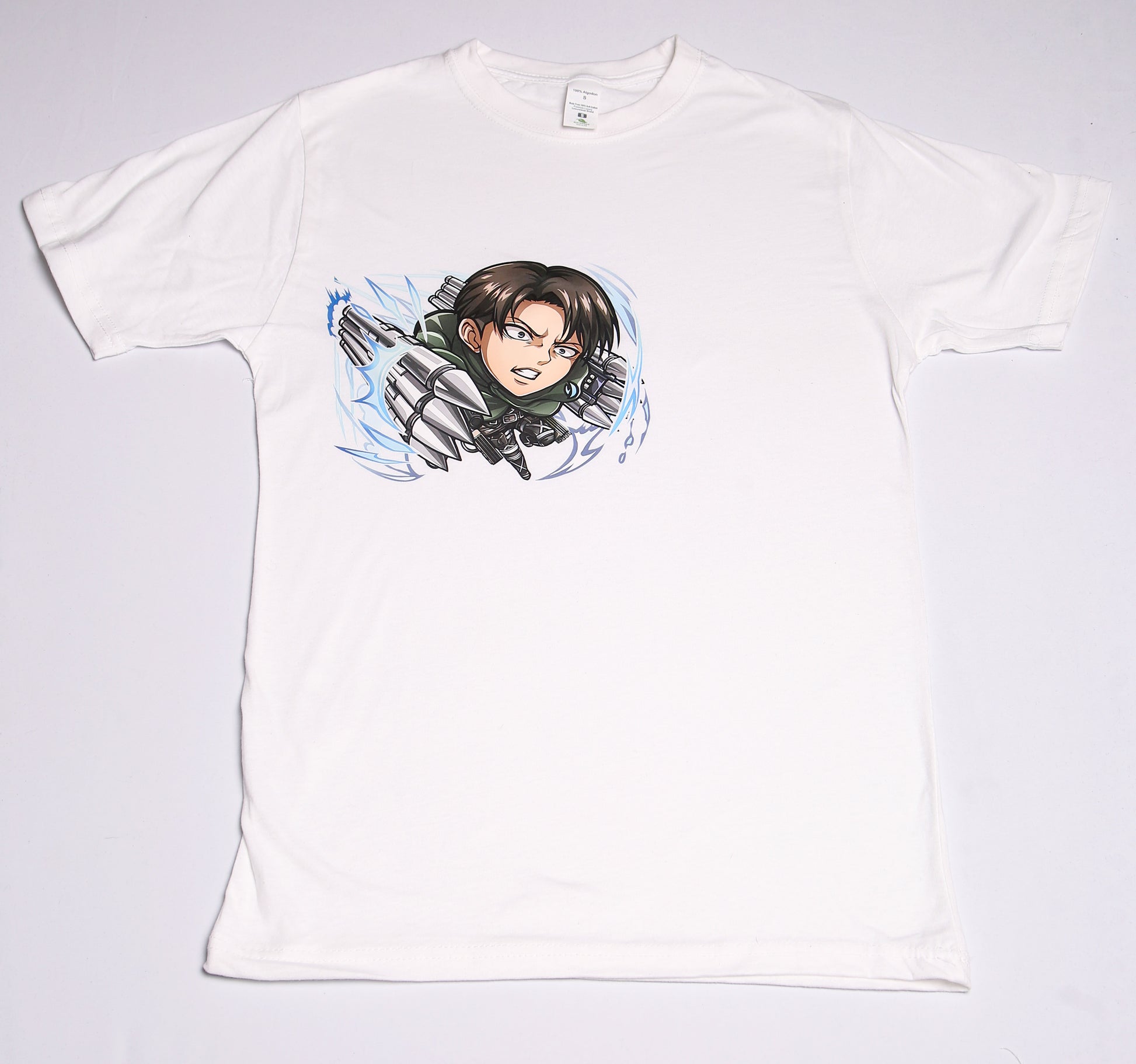 Brand New - AOT - White T-Shirt - Featuring Levi - Small