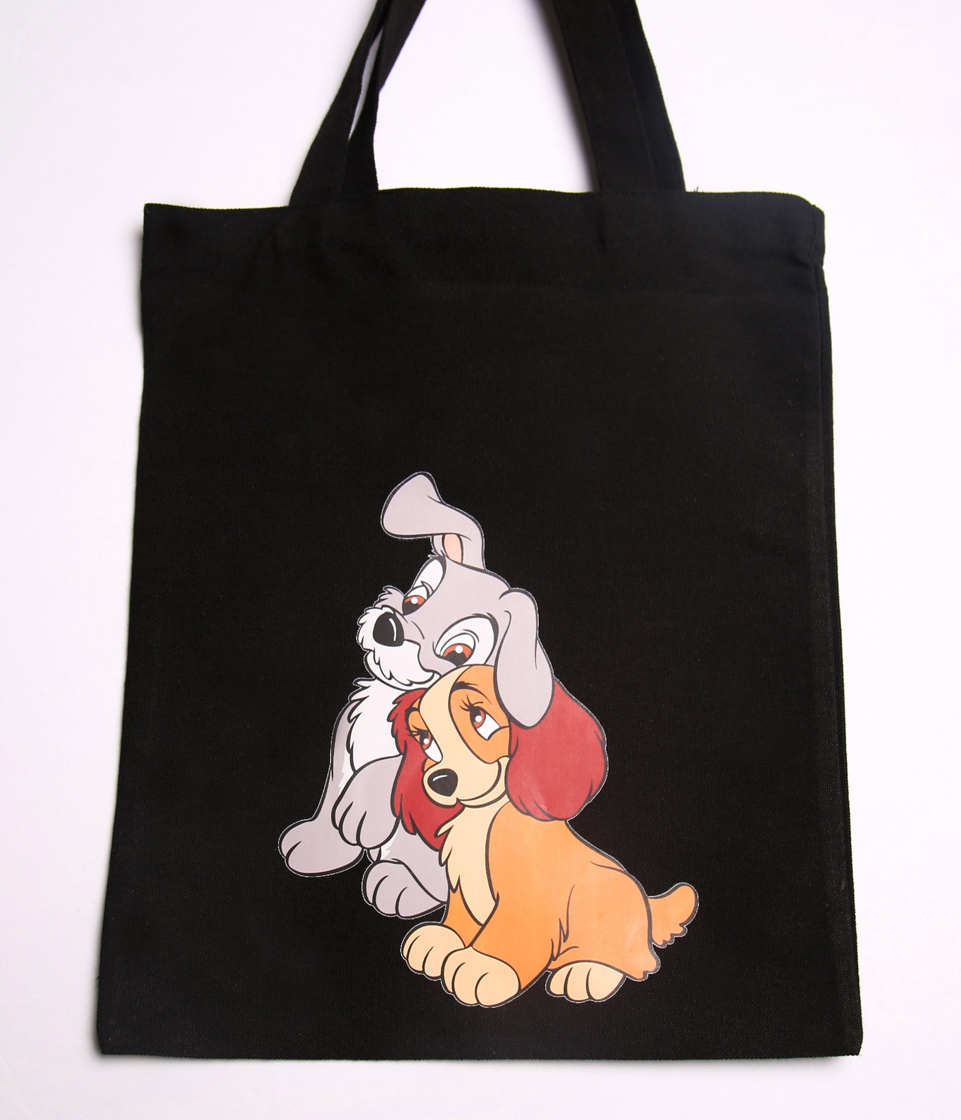 Black - Tote bag - Lady and the tramp -